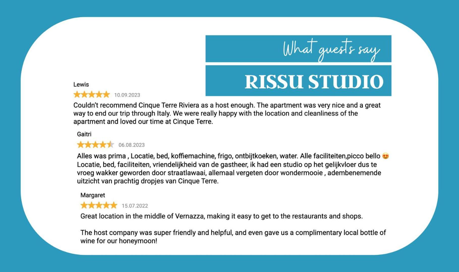 Rissu Nice Studio Vernazza Eksteriør billede