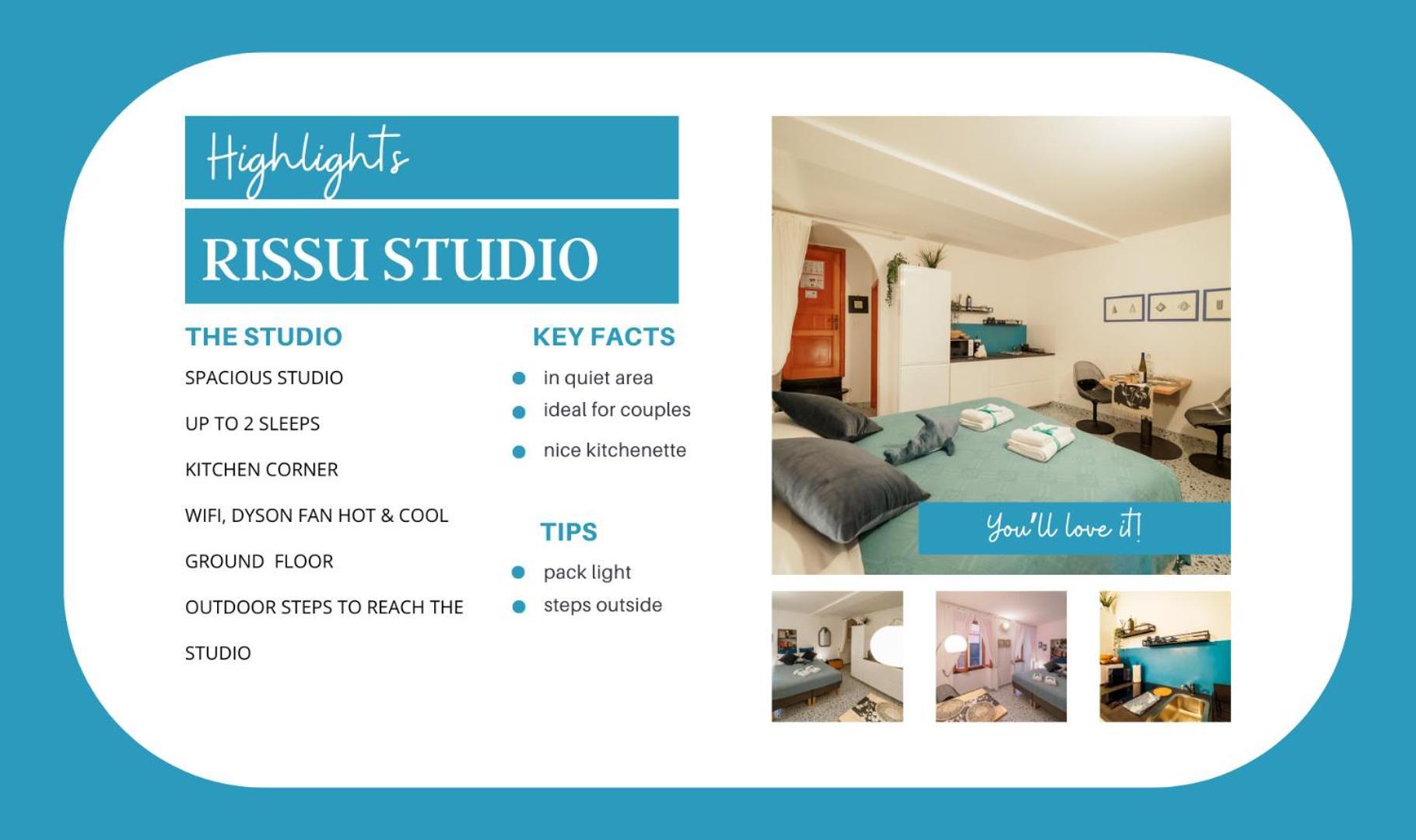 Rissu Nice Studio Vernazza Eksteriør billede